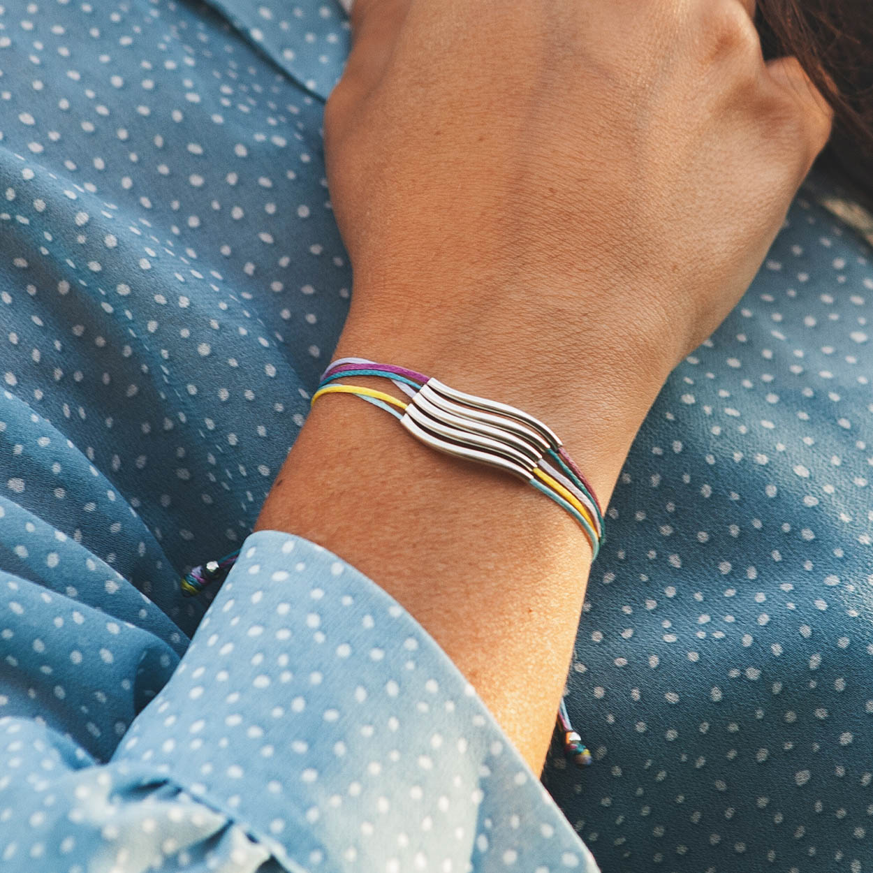 Asa wave bracelet