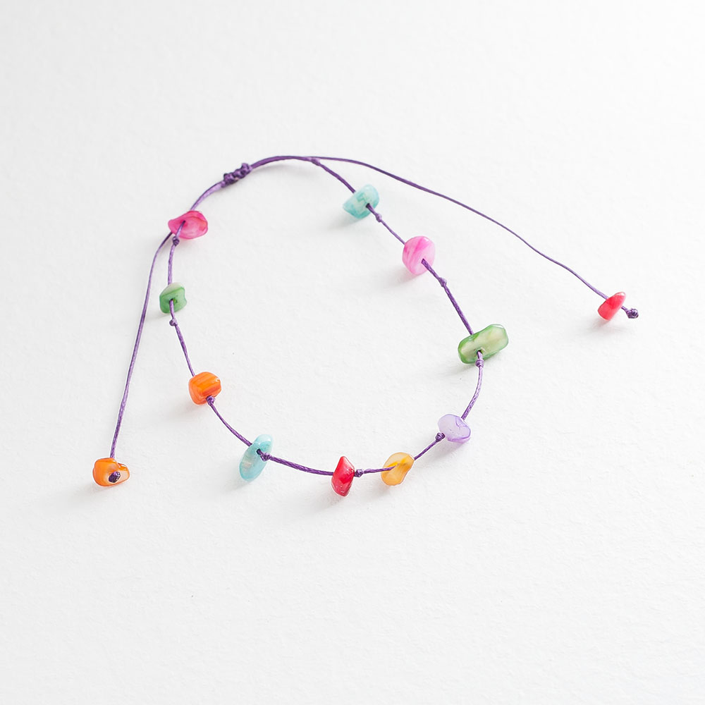 Colorful-Shells-Anklet