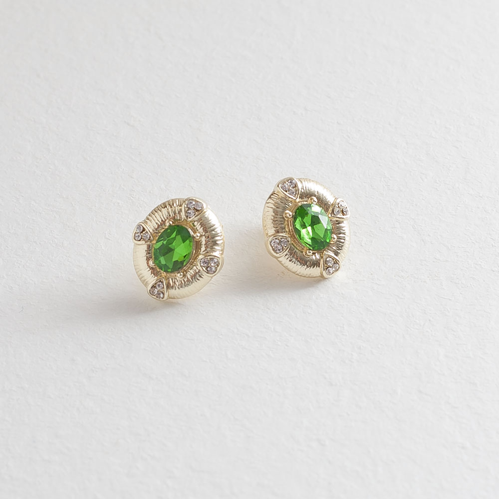 vintage-green-earrings