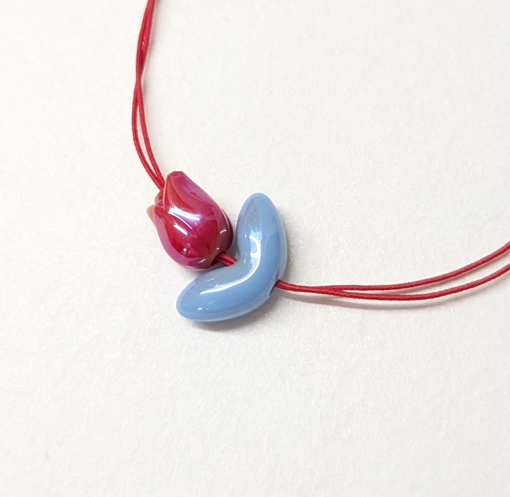 Sunny Blue Tulip bracelet