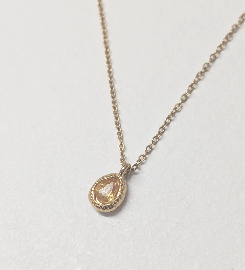 Golden Drop Necklace