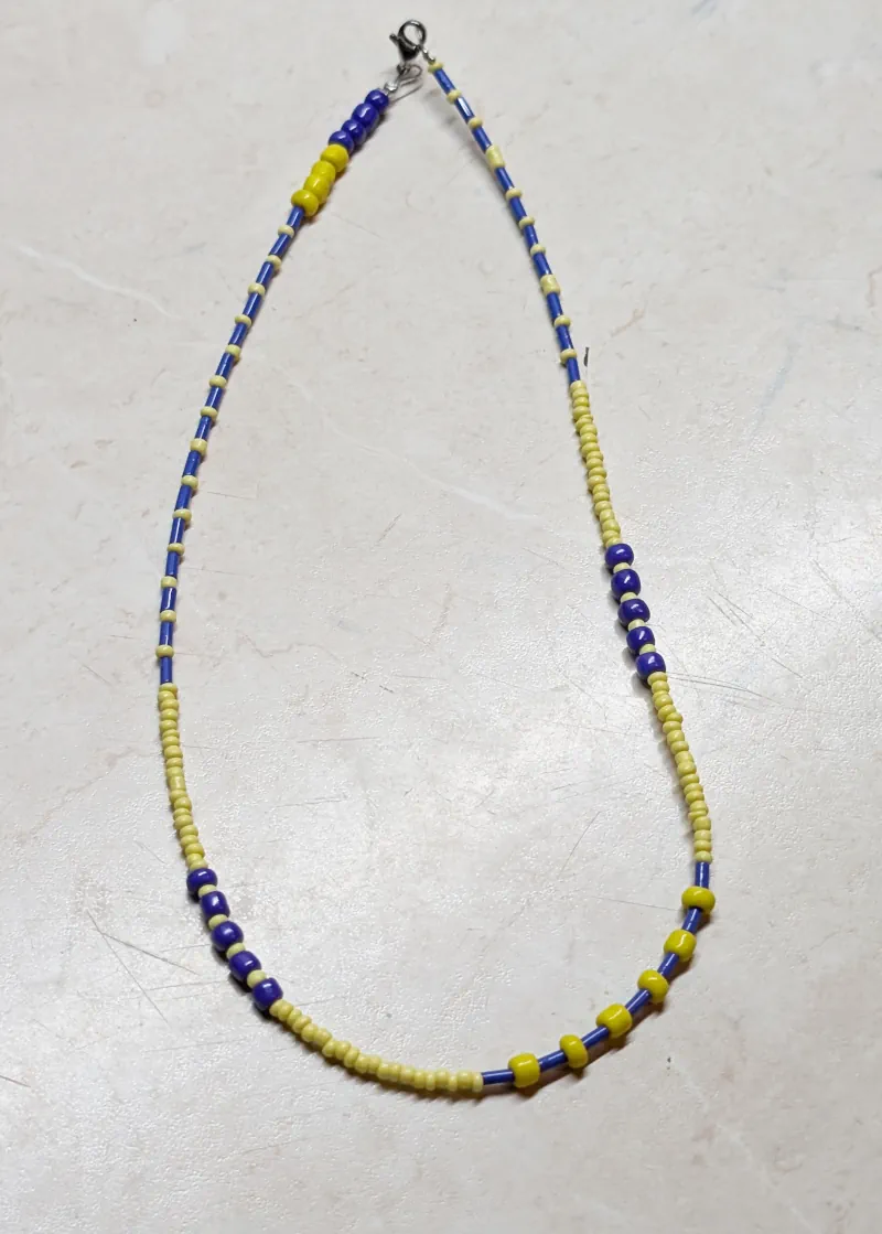 Indigo Sun necklace