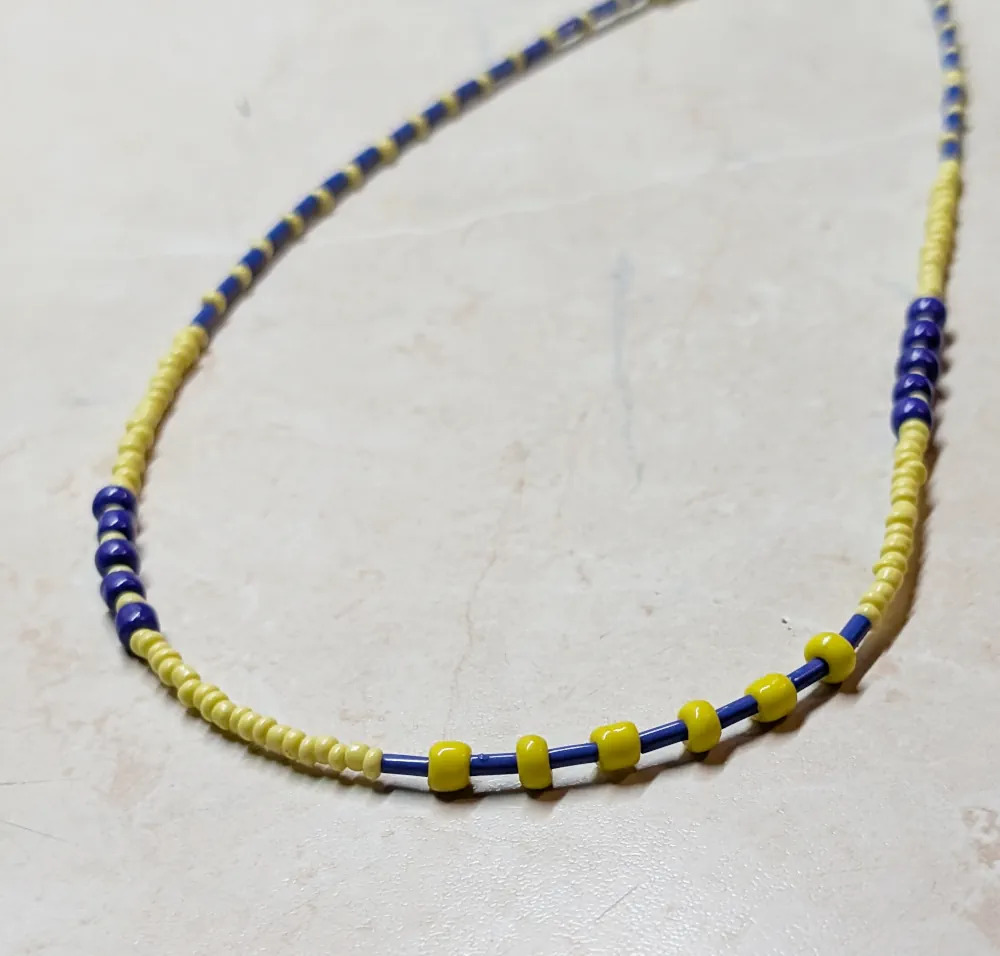 Indigo Sun necklace