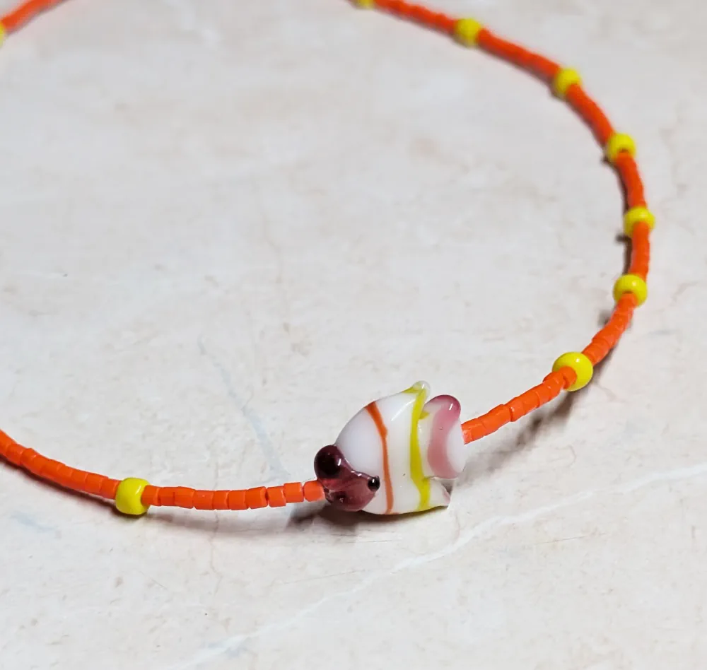 Tropicana Fish necklace
